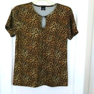 Bella Leopard Print Top
